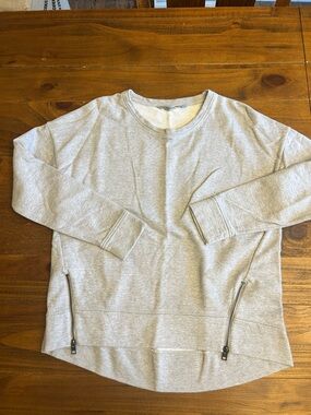 Athleta Sweatshirt with Zipper Detail